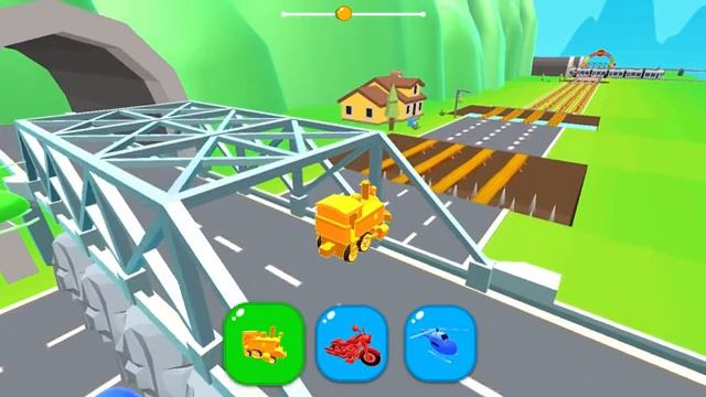 SHAPE SHIFTING RUN All Levels Gameplay Walkthrough Android, ios max D3JRFX