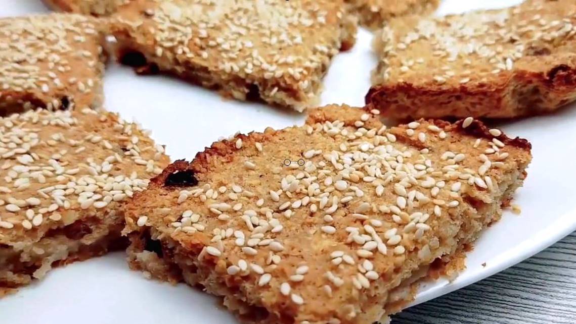 Постное ДИЕТИЧЕСКОЕ ОВСЯНОЕ Печенье из 2-х яблок🍏!!Без сахара,без муки, яиц,масла и разрыхлителя!