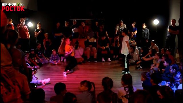 Хип-Хоп Росток - апрель 2018 | Hip-Hop Baby| Алёна Vs Артём