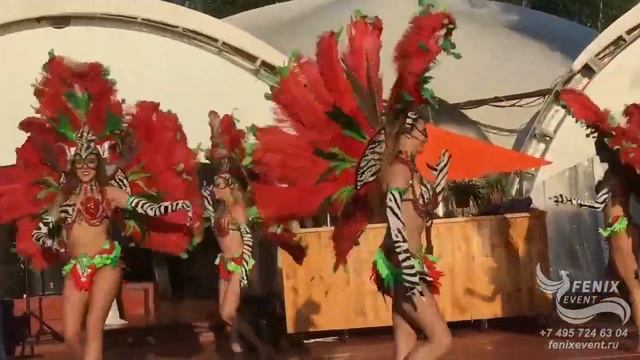 Заказать бразильские танцы на праздник, свадьбу и корпоратив в Москве - лучшее бразильское шоу