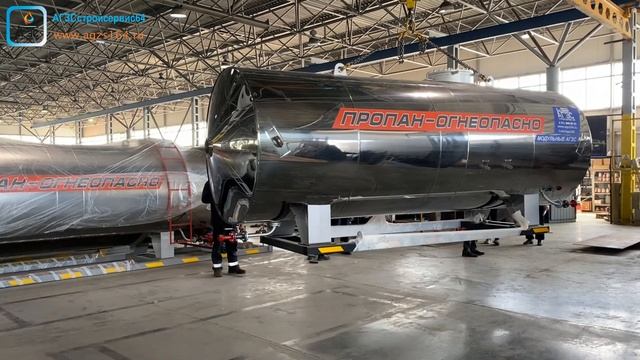 🚀Изготовлена и отправлена в город Макеевка, технологическая система "сервис-64-НО" 10м3+10м3