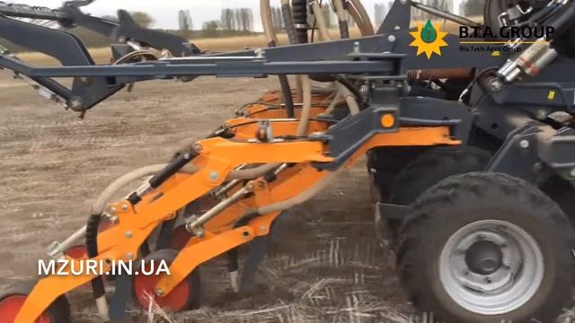 Демо-арена Bayer. Высев озимой пшеницы по рапсу сеялкой Mz