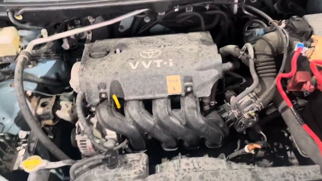 Работа автомобиля Toyota Corolla Spacio (2331) NZE121