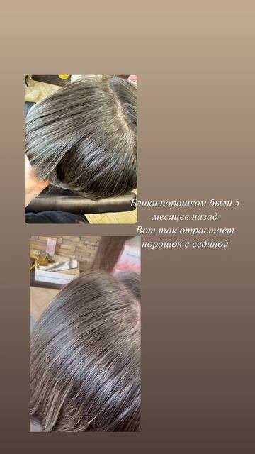 Так отрастает седина🪄