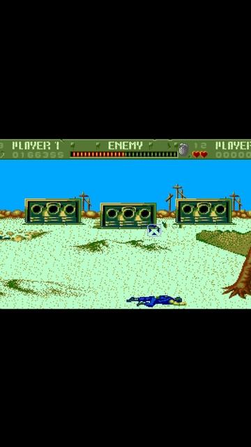 🔥 Cabal Amiga — 3 уровень: Босс — три турели! 🔫🛡️