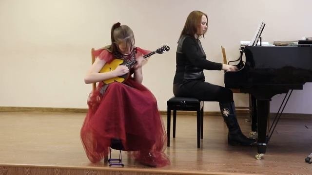 Михеева Варвара, В. Городовская «За окном черемуха колышется»