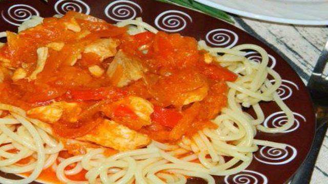 Гуляш из курицы