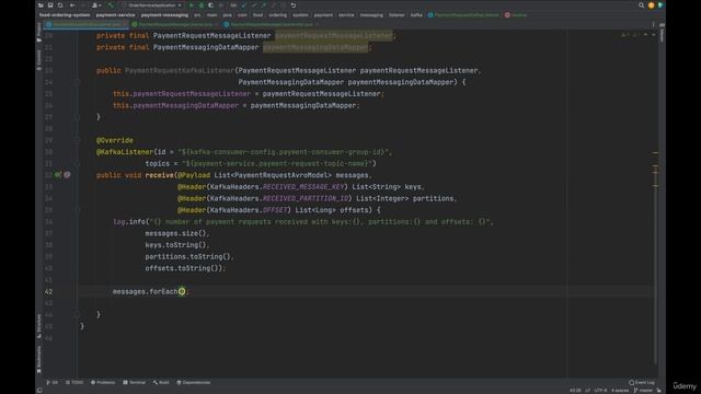 048 Implementing Messaging module Adding Listeners
