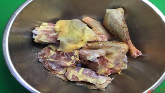 Шашлык из куриного мяса в духовке