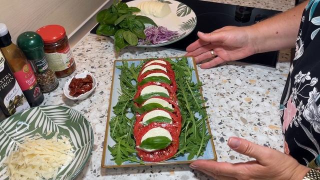 Самый Вкусный Салат Капрезе, Классический Рецепт за 2 ?