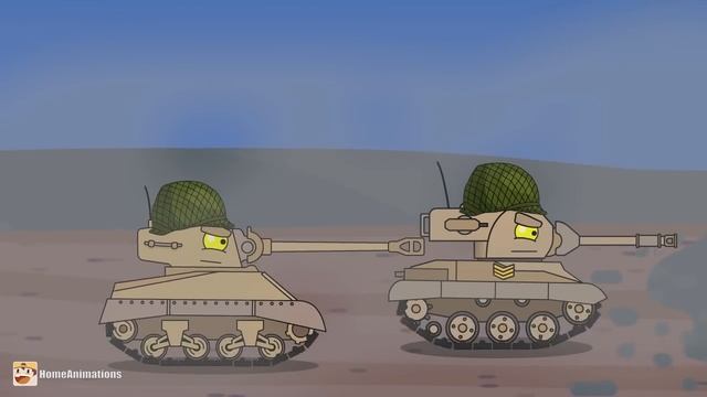 HomeAnimations – Мультики про танки  День Д или высадка в Нормандии - Мультики про танки