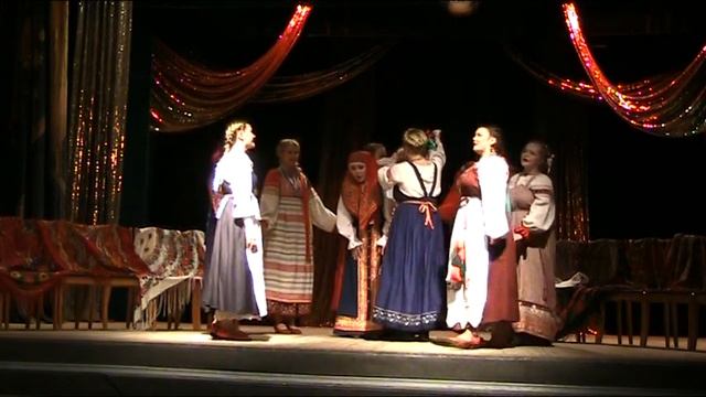 Северный показ ансамбля "Златоцвет" В. В. Бакке (2011 год)