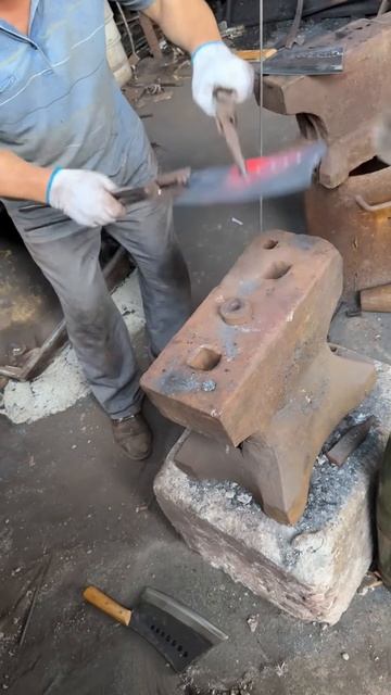 Easily Punching Holes in Red-Hot Steel 🔥✨ ｜ So Satisfying!