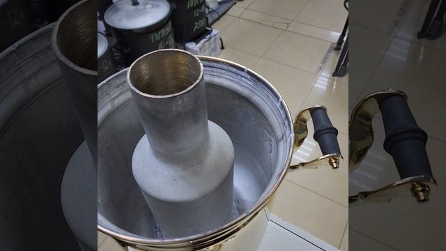 Самовар тульский латунный банка 7л 🔥