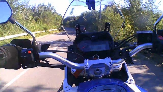 Поездка на работу на GR 400