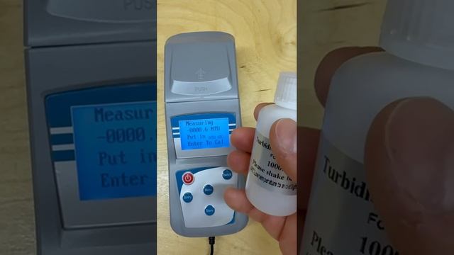 Калибровка мутномеров TUR200 и TUR1000. Видеоинструкция.