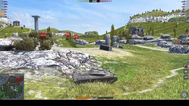 StaFei43Rus #8. World of Tanks Blitz. Светив соперников на Ru 251. Обнаружил всю команду!