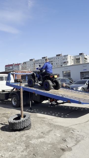 Выдача квадроцикла PROMAX TAURUS 300 в ИКС-МОТОРС г. Архангельск!