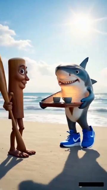 🦈Тунг тунг тунг сакур и тралалело трала на необитаемом острове🏝️