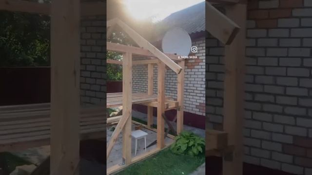 Строительство беседки