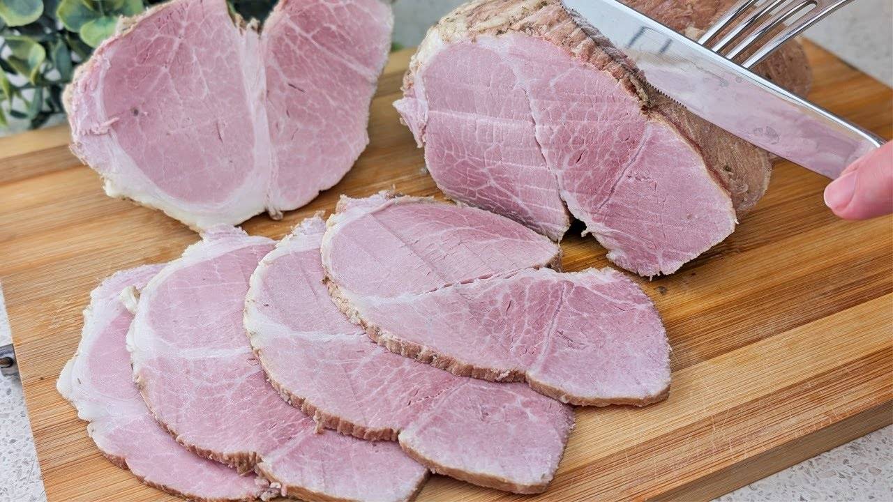 Я ЗАБЫЛА о колбасе ИЗ МАГАЗИНА! Тут только НАТУРАЛЬНОЕ МЯСО. Простой рецепт Домашней ВЕТЧИНЫ