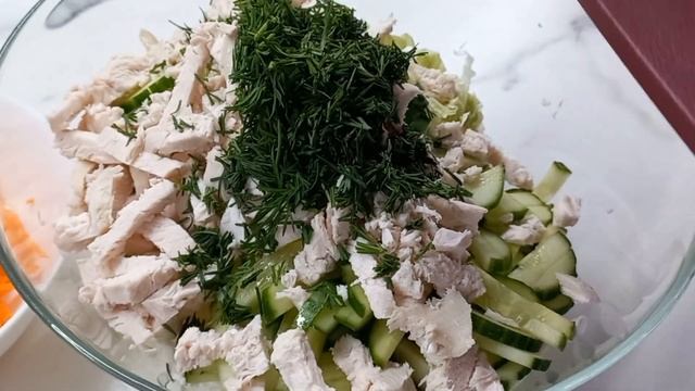 Самый вкусный салат.  Один из моих любимейших
