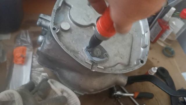 Сборка КПП УРАЛа без ЗХ, часть 2