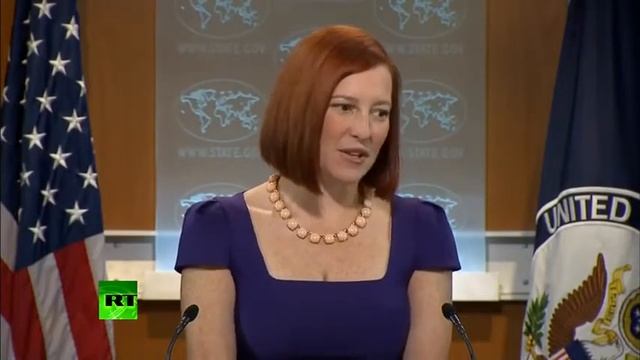 Джен Псаки о ситуации на Украине ШОК!!