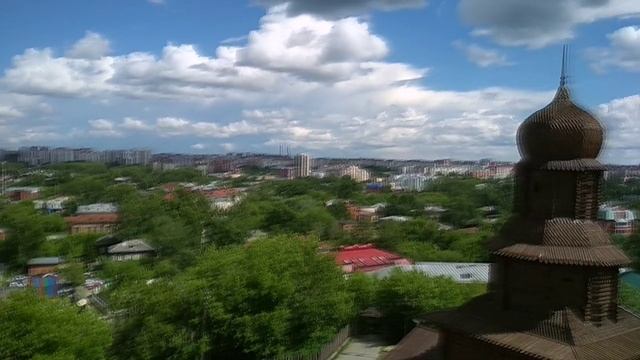 23 06 2018г. Вид на г.Томск с башни музея...