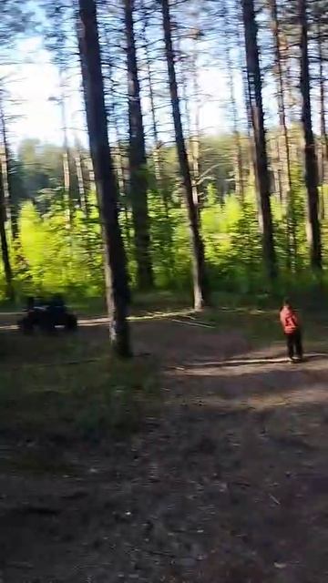 подъём в гору на мотоцикле