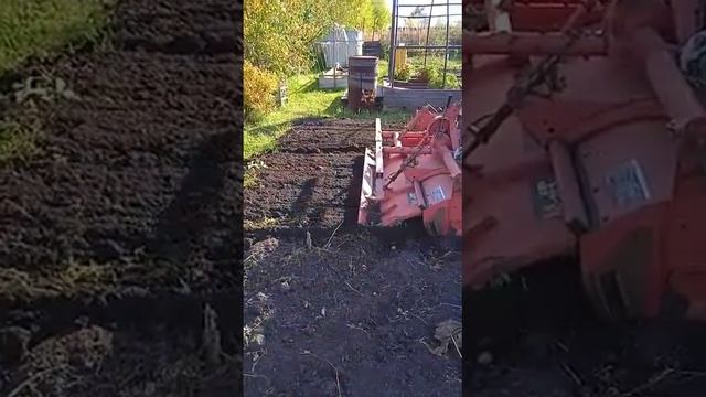 мт246 вспашка фрезой