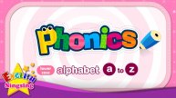 АНГЛИЙСКИЙ ЯЗЫК ДЛЯ ДЕТЕЙ | Phonics Alphabet - Letter a to z - Lower Case (small letter)