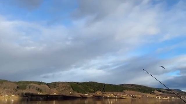 Это ПАЛТУС!!! НЕ МОГУ ПОДНЯТЬ! Ловля трофейного палтуса в Норвегии (360p)