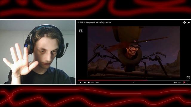 Nemi VS DaFuq!?Boom! - Реакция на Рофл-Слив Скибиди Туалет - Skibidi