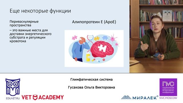 Глимфатическая система, Ольга Гусакова