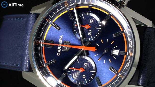 Обзор часов TAG Heuer Carrera CBN201D.FC6543 с хронографом. Швейцарс?