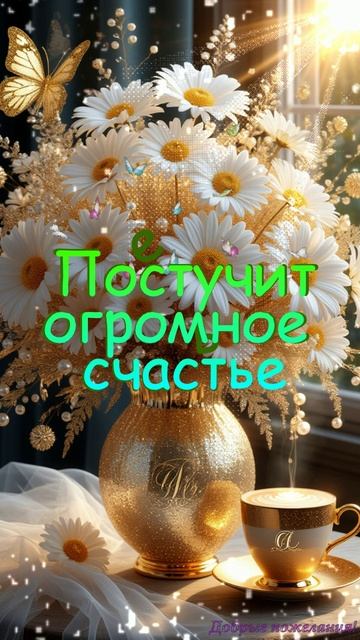 Прекрасного,счастливого дня !🎀💐🌹🌷🌼🌺🌸#музыка#добрыепожелания#подписывайтесь#плюс