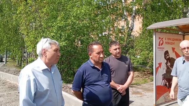 Выездной штаб по ремонту дорог в Ачинске