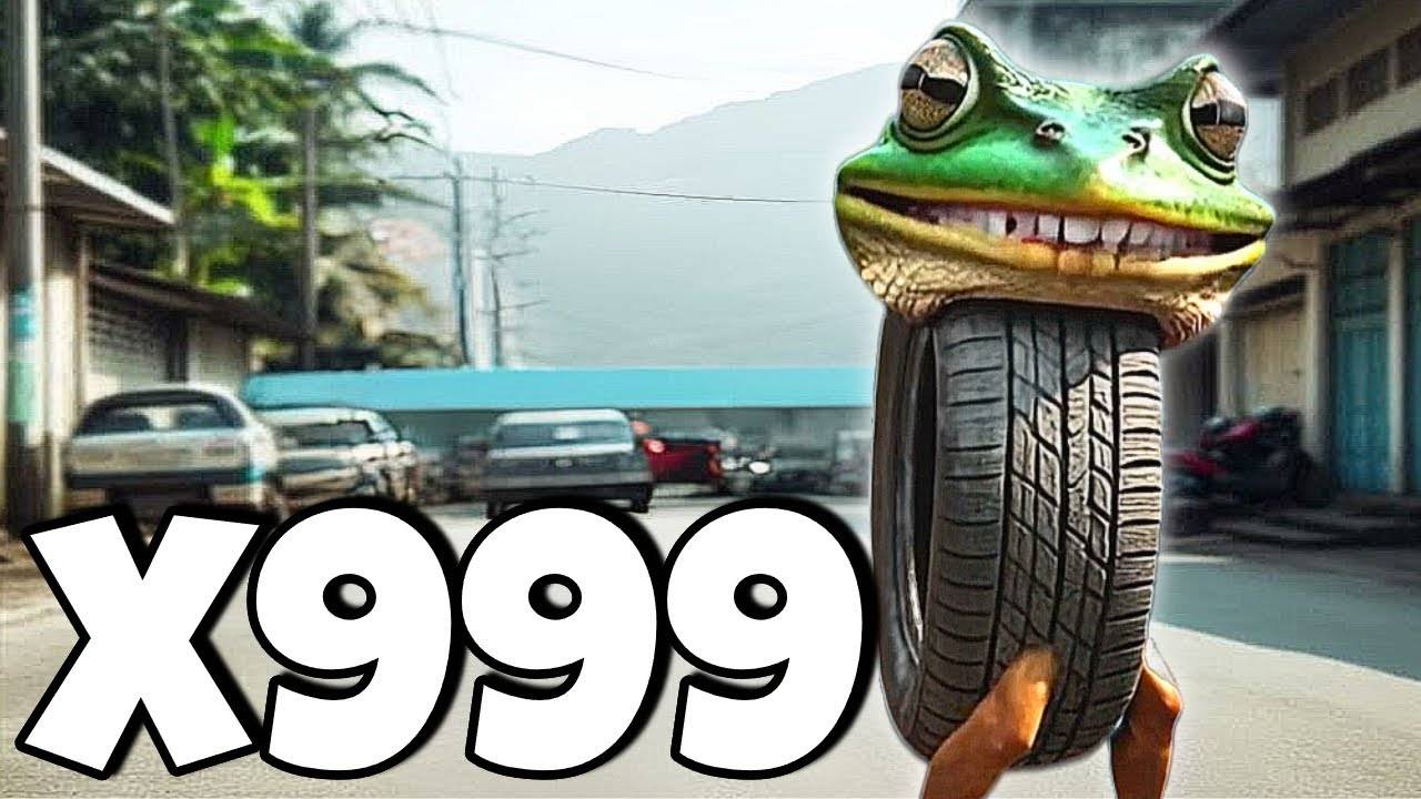 Бонека Амбалабу на скорости 999X
