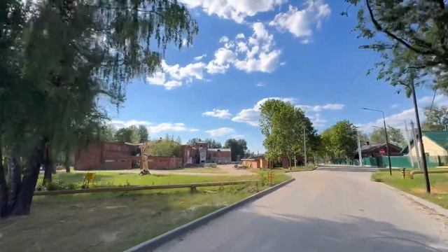 По городам России, город Киржач, река Киржач #travel #путе?