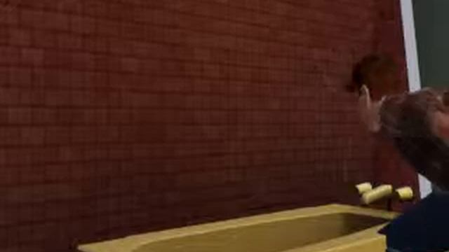 Чувак блюет пеной(The Sims 3)