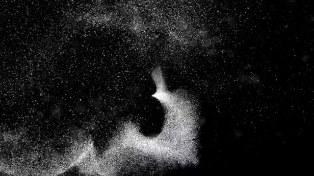 Белая пыль на ветру анимация футаж