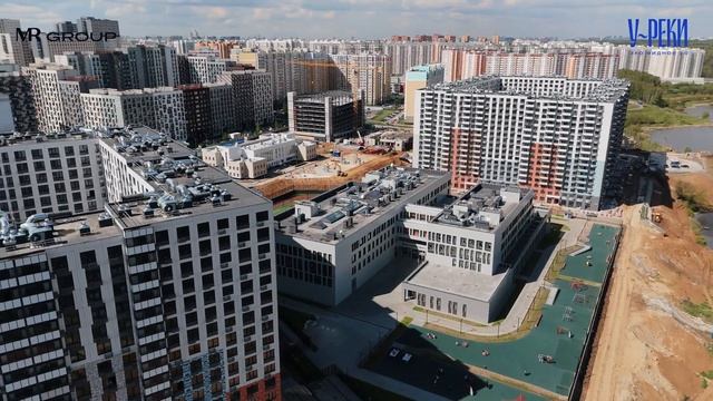 ЖК «У РЕКИ. Эко Видное 2.0» | Май 2025 | Промежуточный отчёт о строительстве | MR Group