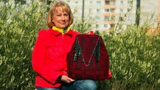Сумки и коврики в технике "синель" от Елены Иявойнен