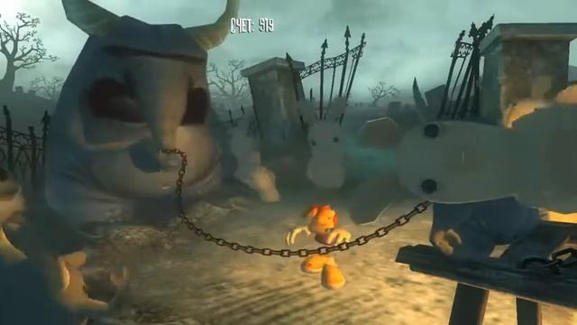 Бешеные Кролики Вторжение  4 серия  Бешеные кролики 2 часть   игра как мультфильм