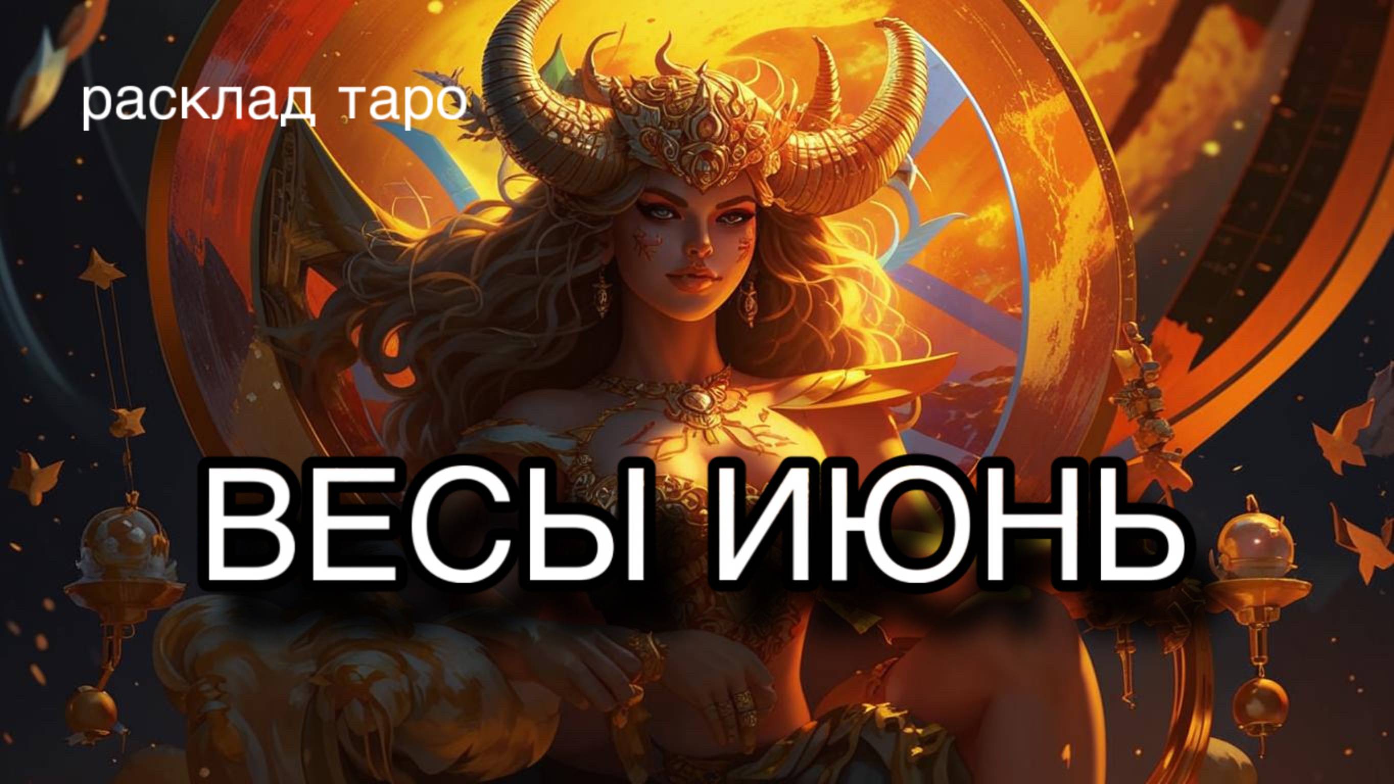 ВЕСЫ таро погноз на ИЮНЬ 2025 расклад таро гадание онлайн