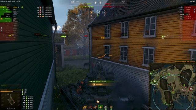 [Fermani wot] 60TP Когда познал танк на 100%! ПРОФИ собрал весь урон команды в world of tanks