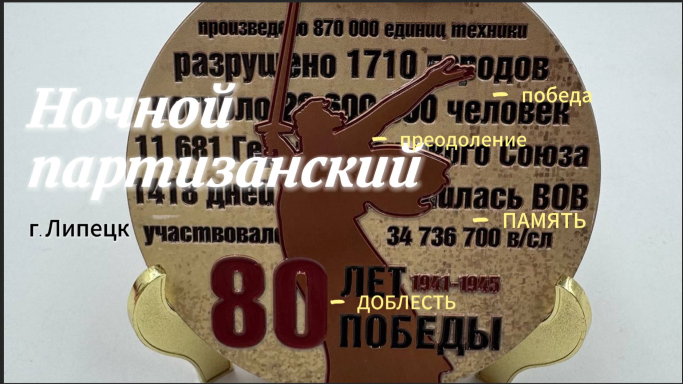 Ночной партизанский забег 2025