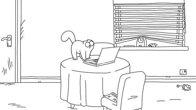 My Spot is Taken! _ Simon's Cat Extra