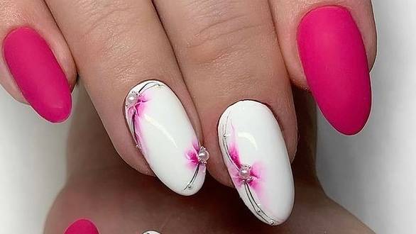 Маникюр на короткие ногти